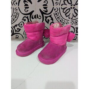 Ugg Bailey Bow Maxi Toddler Pink Boots Size 6 Toddler
